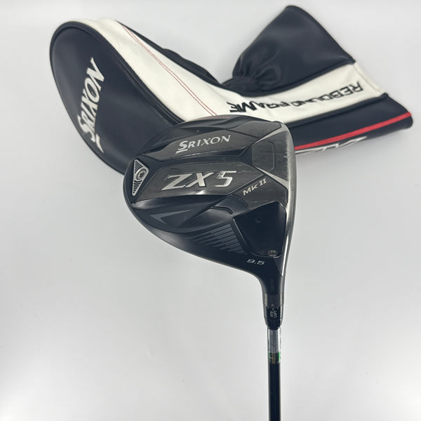 Srixon ZX5 MK II Driver 9.5* RH Project X Hzrdus Black Handcrafted Stiff 62 6.0 Shaft
