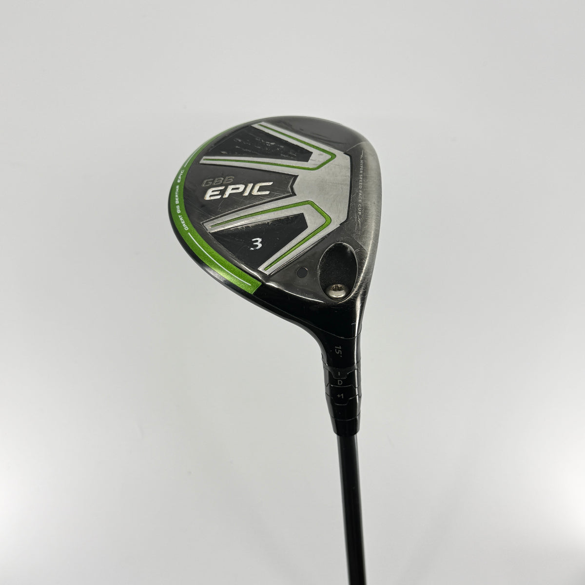 Callaway GBB Epic 3 Wood 15* RH Matrix Ozik White Tie Stiff 55-S Shaft