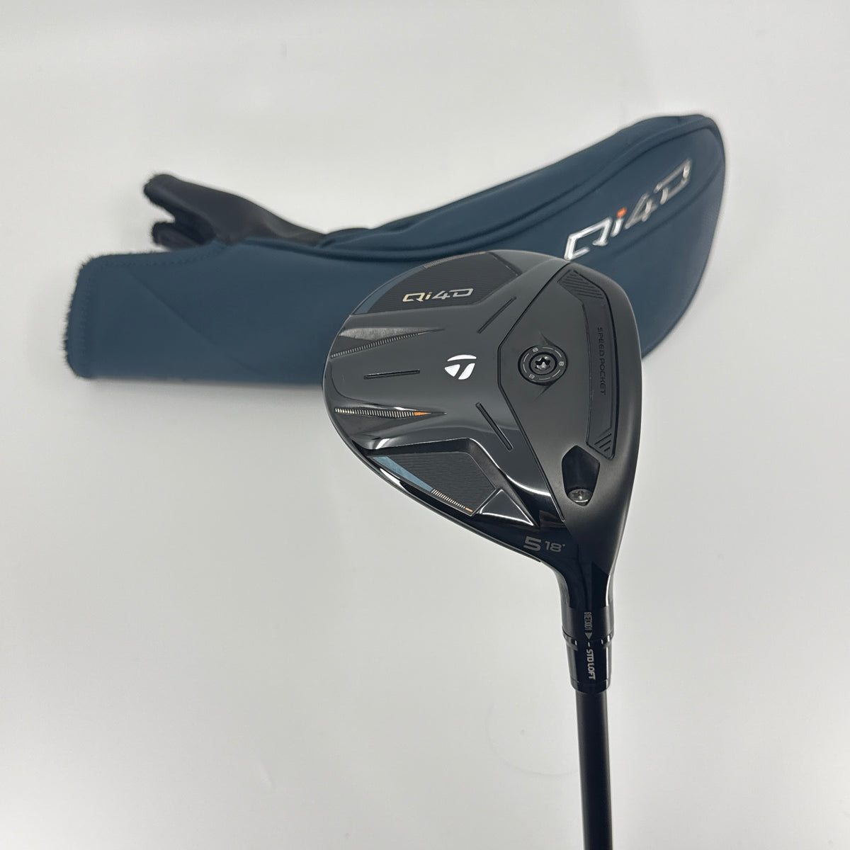 Taylormade Qi4D 5 Wood 18* RH Mitsubishi REAX Stiff 65-S Shaft