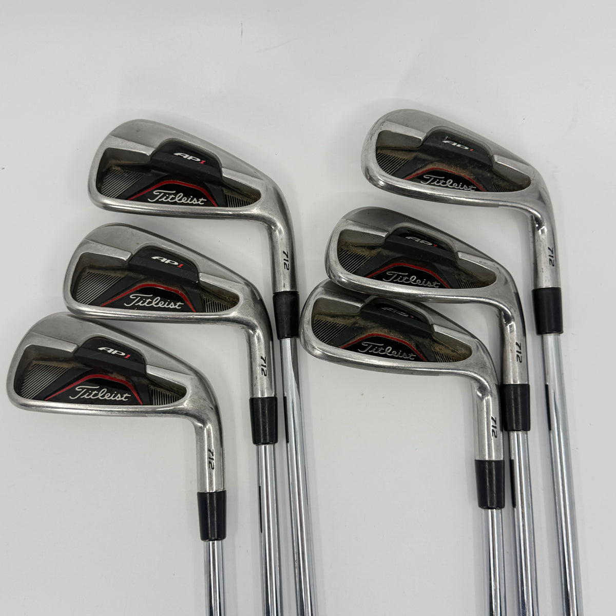 Titleist 712 AP1 Iron Set 5-PW RH Stiff Steel