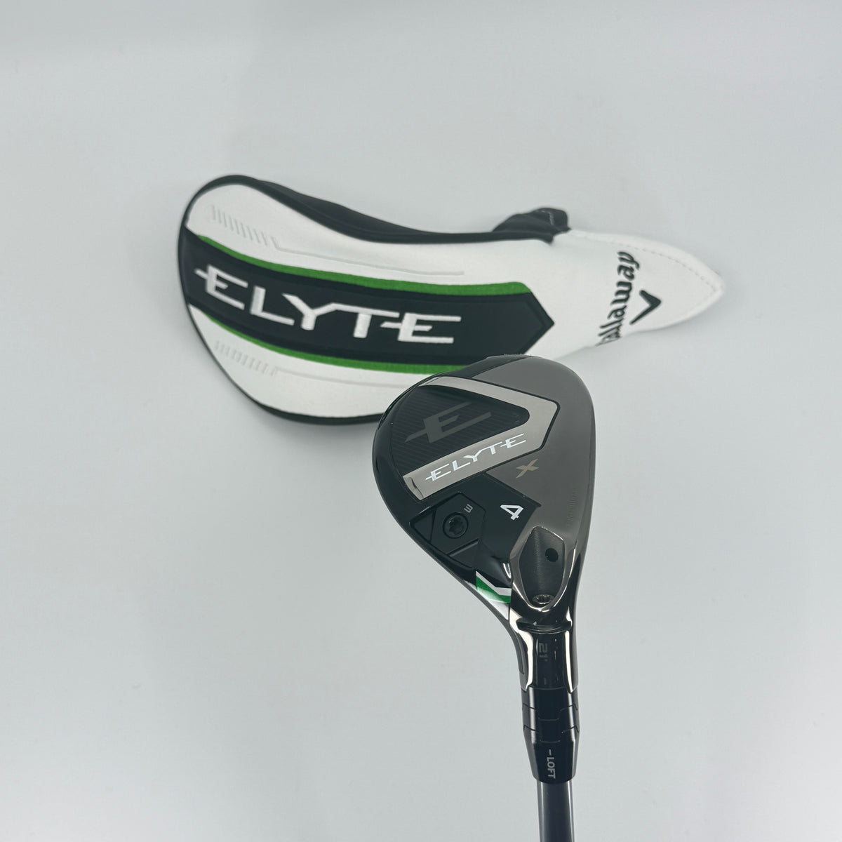 Callaway Elyte X 4 Hybrid 21* RH Project X Denali Charcoal Stiff 70 6.0 Shaft