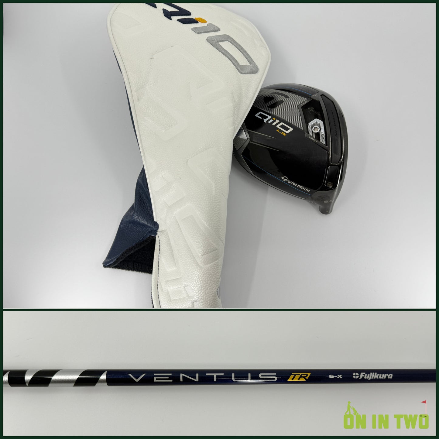 Taylormade Qi10 LS Driver 8* RH Fujikura Ventus TR Blue Velocore 60X X Stiff