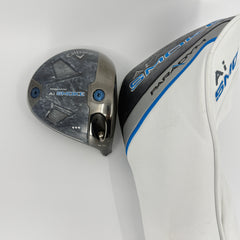 Callaway Paradym Ai Smoke TD Driver Head 9* RH + Headcover