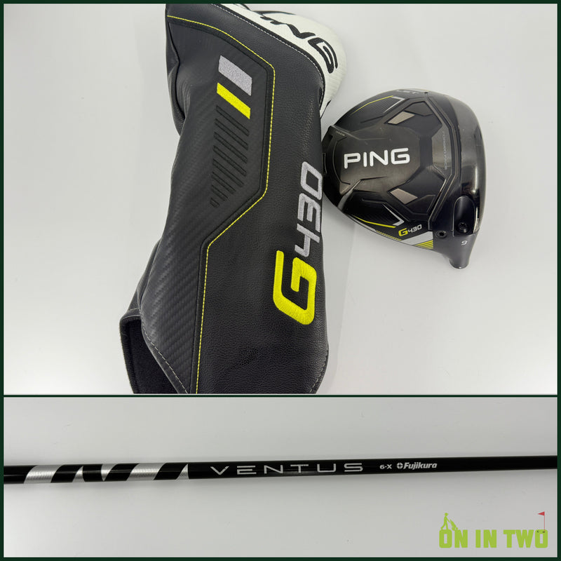 Ping G430 LST Driver 9* RH Fujikura Ventus Black Velocore 60X X Stiff