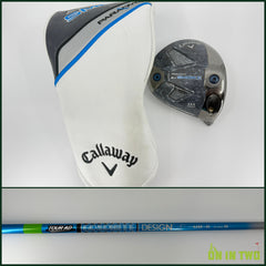 Callaway Paradym AI Smoke TD Max Driver 10.5* RH Graphite Design Tour AD UB 60S Stiff