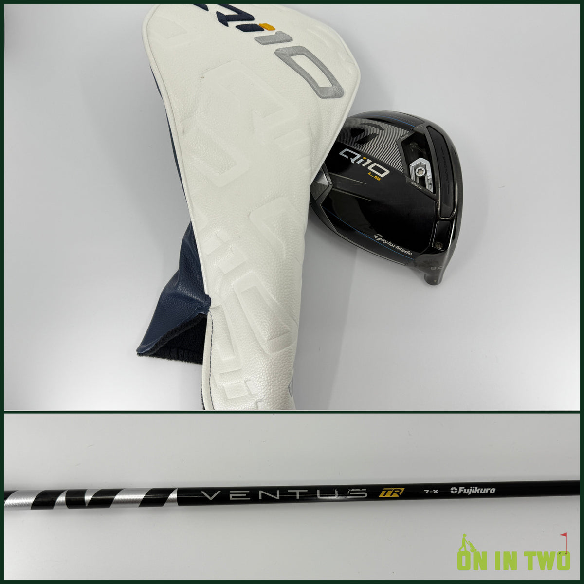 Taylormade Qi10 LS Driver 8* RH Fujikura Ventus TR Black Velocore 70X X Stiff