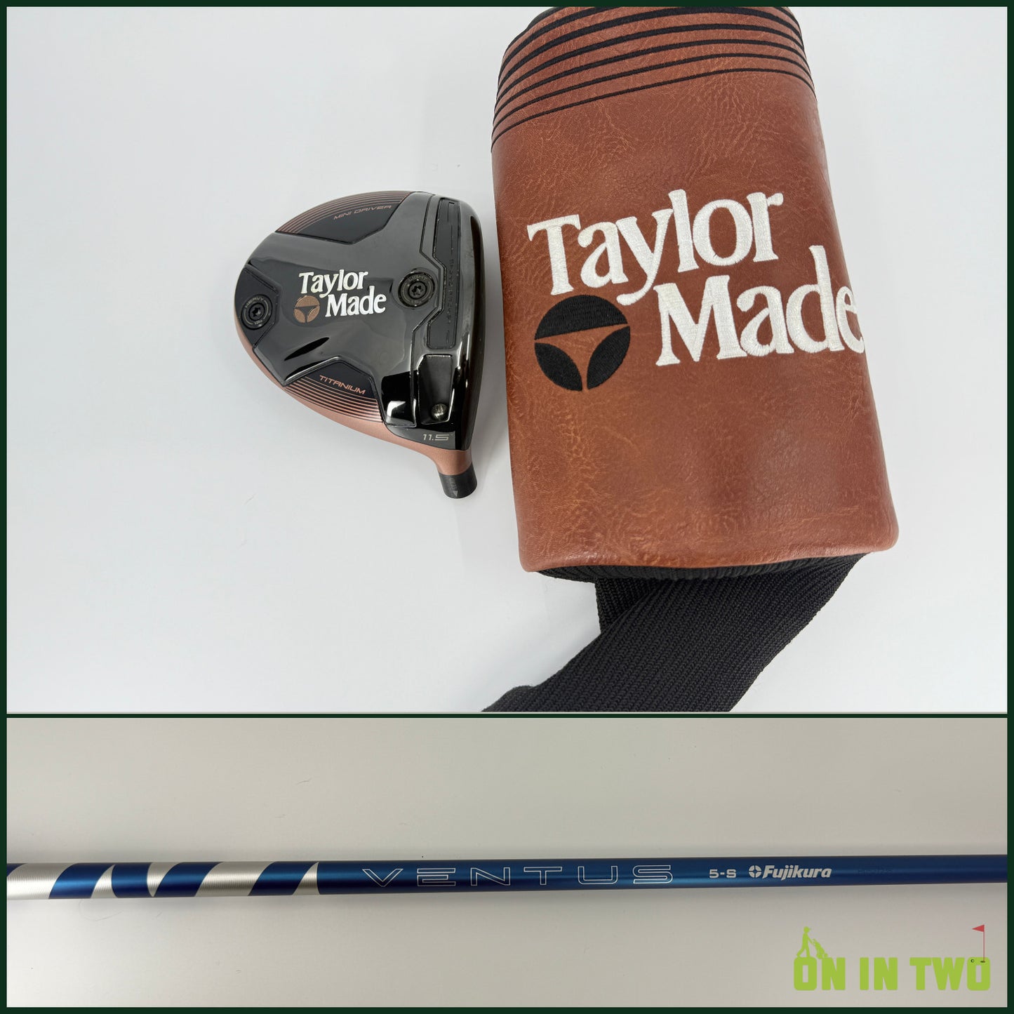 Taylormade Brnr Copper Mini Driver 11.5* RH Fujikura Ventus Blue Velocore + 50S Stiff