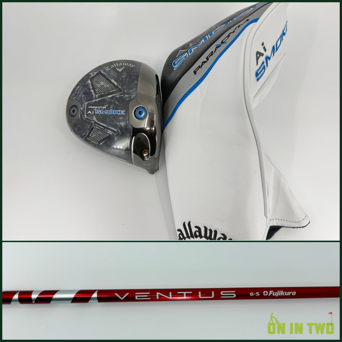 Callaway Paradym Ai Smoke TD Driver 8* RH Fujikura Ventus Red Velocore 60S Stiff