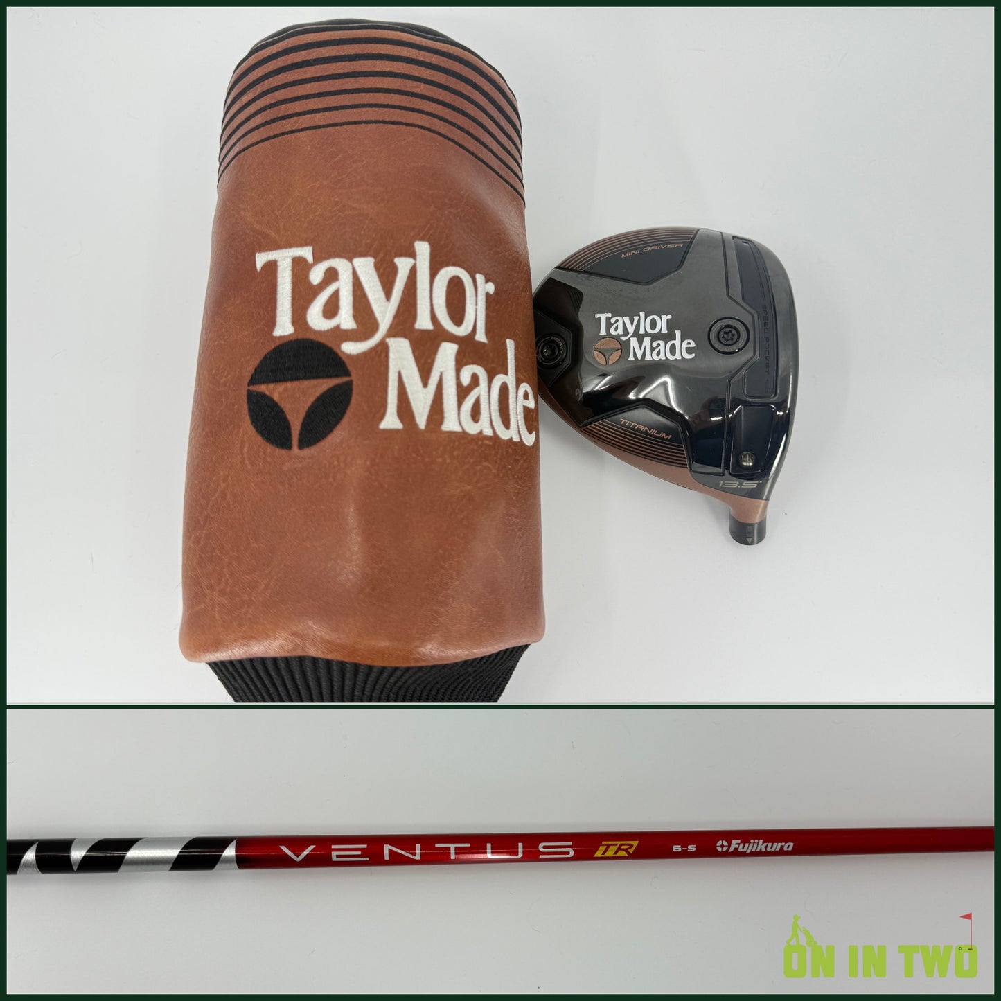 Taylormade Brnr Copper Mini Driver 13.5* RH Fujikura Ventus TR Red Velocore 60S Stiff