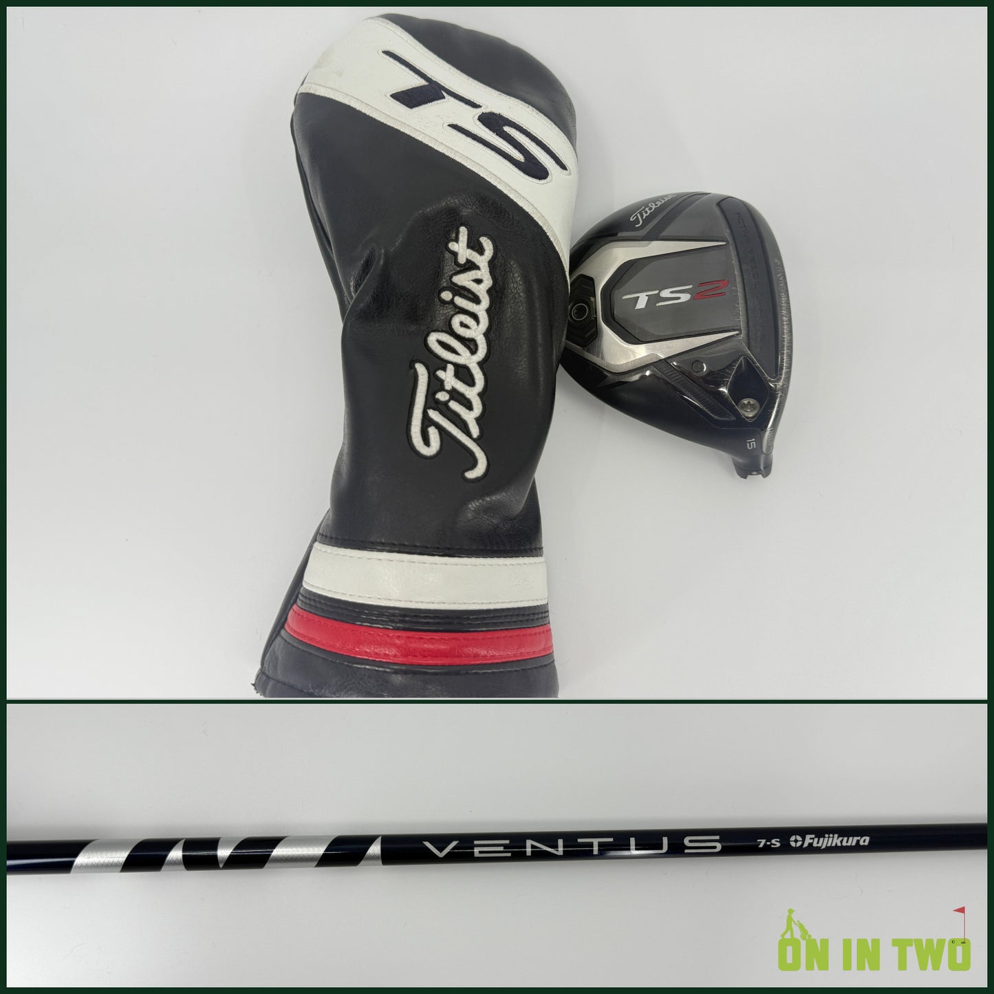 Titleist TS2 3 Wood 15* RH Fujikura Ventus Blue Velocore 70S Stiff