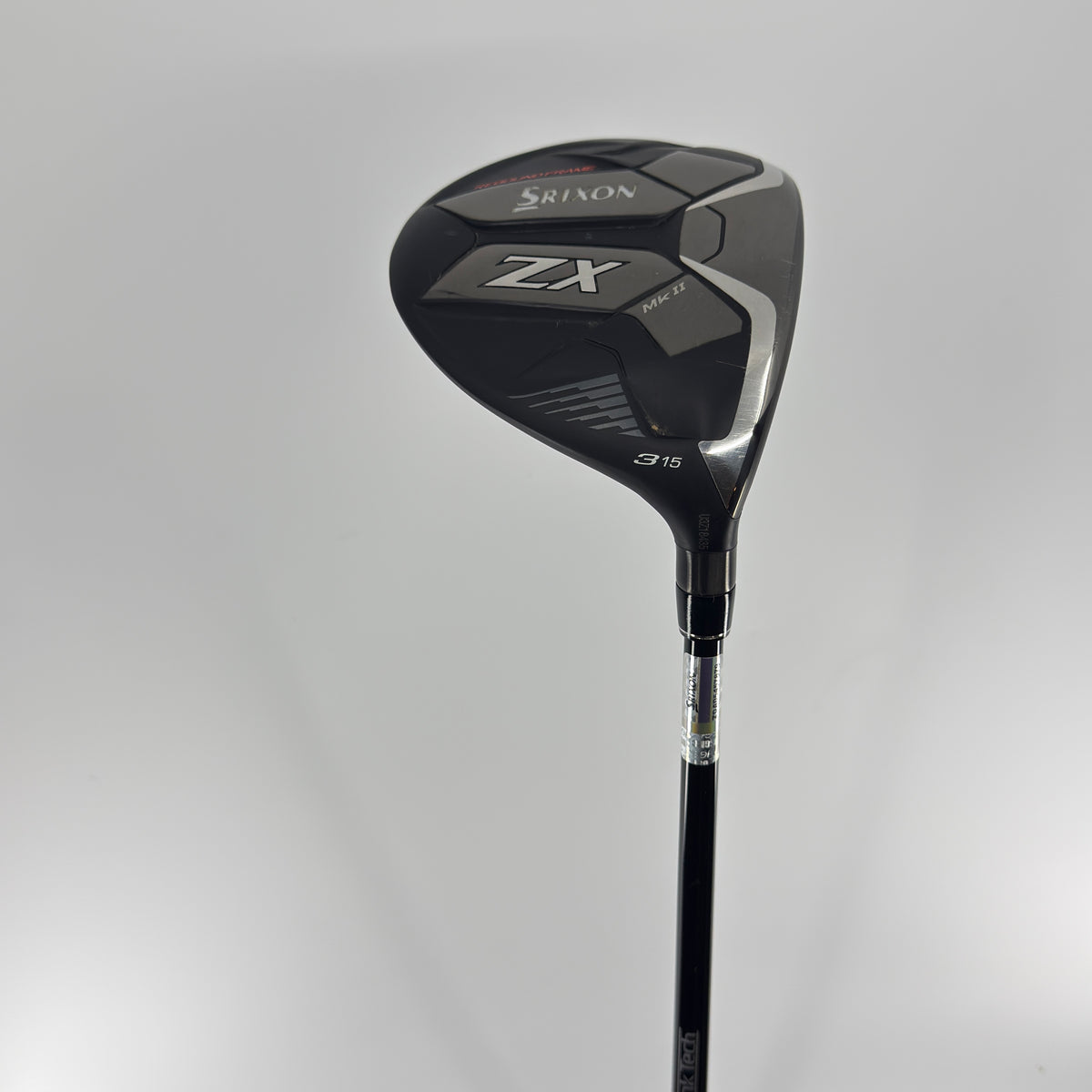 Srixon ZX MK II 3 Wood RH Mitsubishi Tensei AV White - F-752 image 1