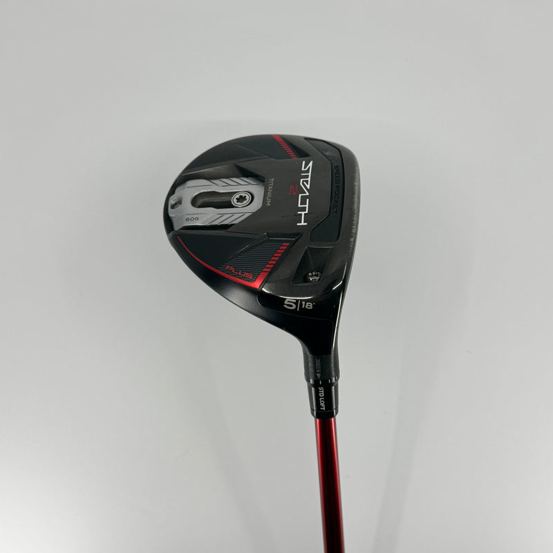 Taylormade Stealth 2 Plus 5 Wood 18* RH Fujikura Ventus Red Velocore 60S Stiff