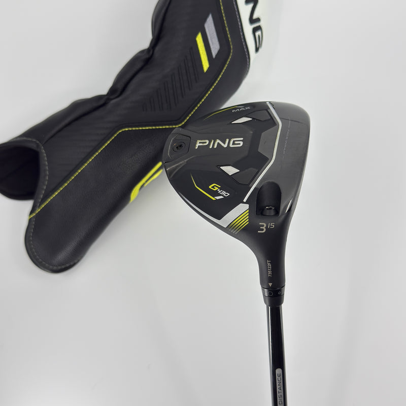 Ping G430 Max 3 Wood 15* RH Graphite Design Tour AD DI Black 60S Stiff