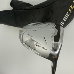 Taylormade Qi35 Max Designer Silver Driver 9* RH Project X Denali Black Stiff 60 6.0 Shaft - C-829 image 1