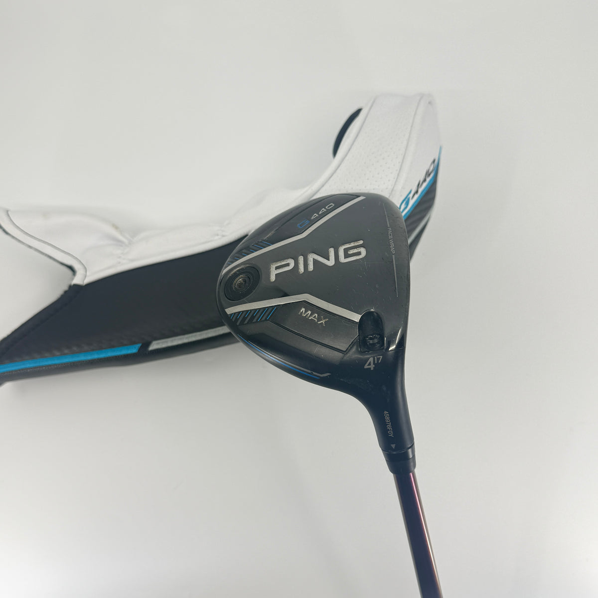 Ping G440 Max 4 Wood 17* RH Newton Golf Co. Motion 5 Dot Extra Stiff 73-X Shaft - C-891 image 1