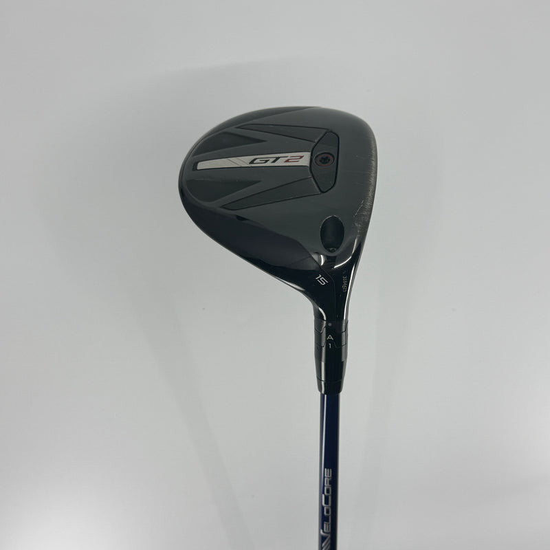 Titleist GT2 3 Wood 15* RH Fujikura Ventus TR Blue Velocore 70X X Stiff
