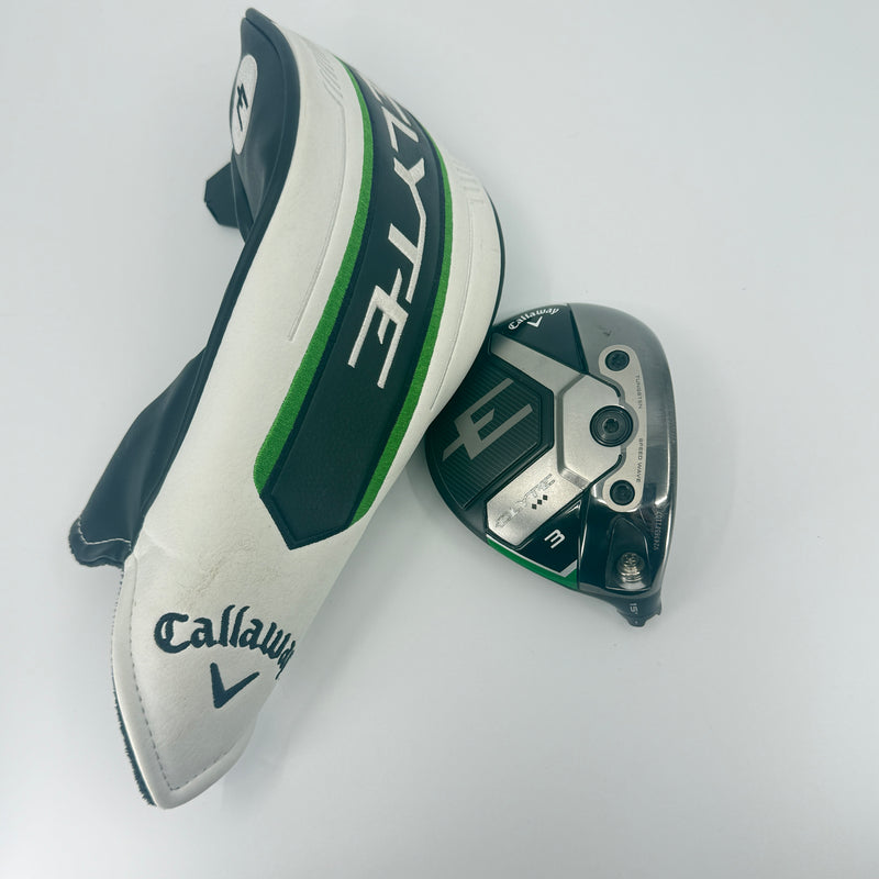 Callaway Elyte Triple Diamond 3 Wood 15* Head - H-890 image 1