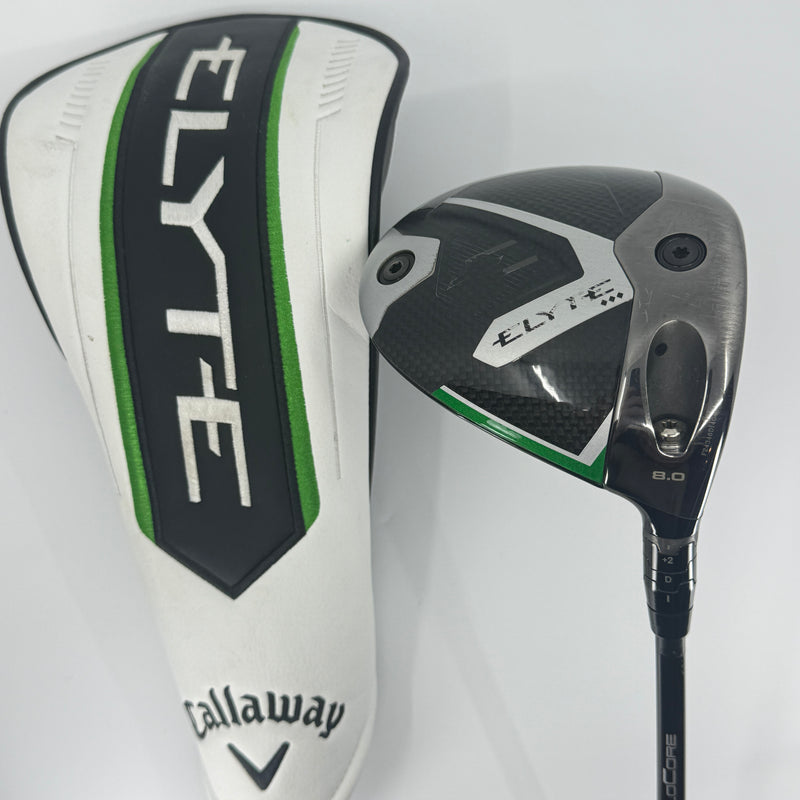 Callaway Elyte TD Driver 8* RH Fujikura Ventus TR Black Velocore 50X X Stiff