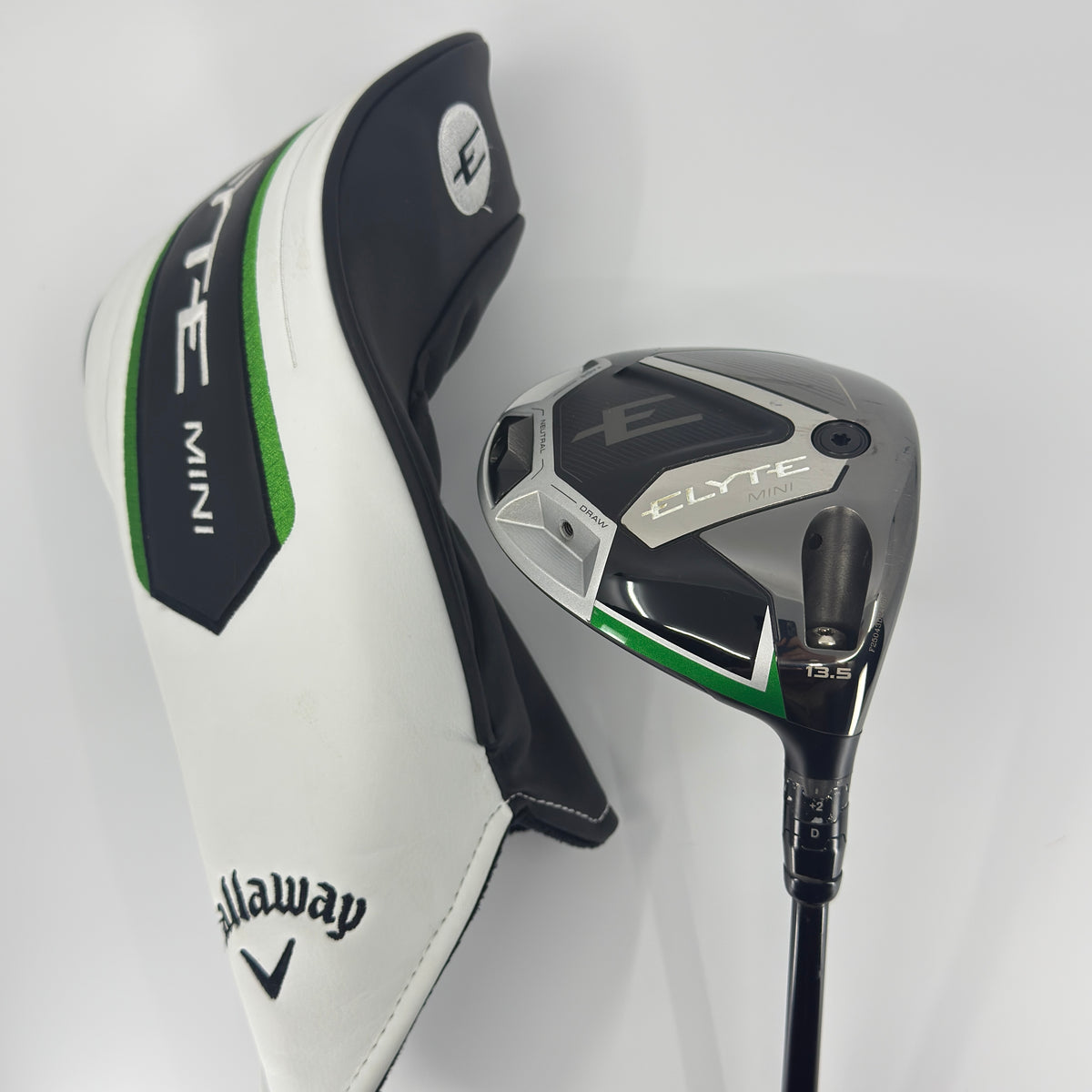 Callaway Elyte Mini Driver 13.5* RH Graphite Design Tour AD YSQ 65X X Stiff