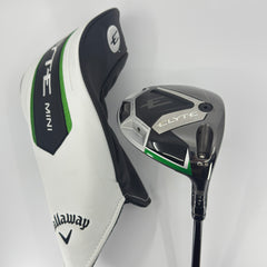 Callaway Elyte Mini Driver 13.5* RH Graphite Design Tour AD YSQ 65X X Stiff