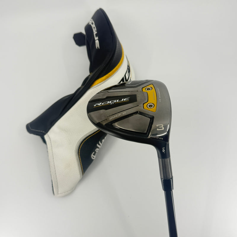 Callaway Rogue ST Max D 3 Wood 16* RH Tensei AV Blue Regular - F-883 image 1