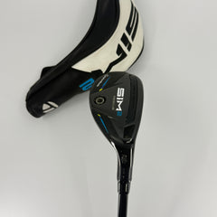 Taylormade Sim2 Rescue 2 Hybrid 17* RH Mitsubishi Tensei AV Series Blue Stiff 80-S Shaft - C-855 image 1