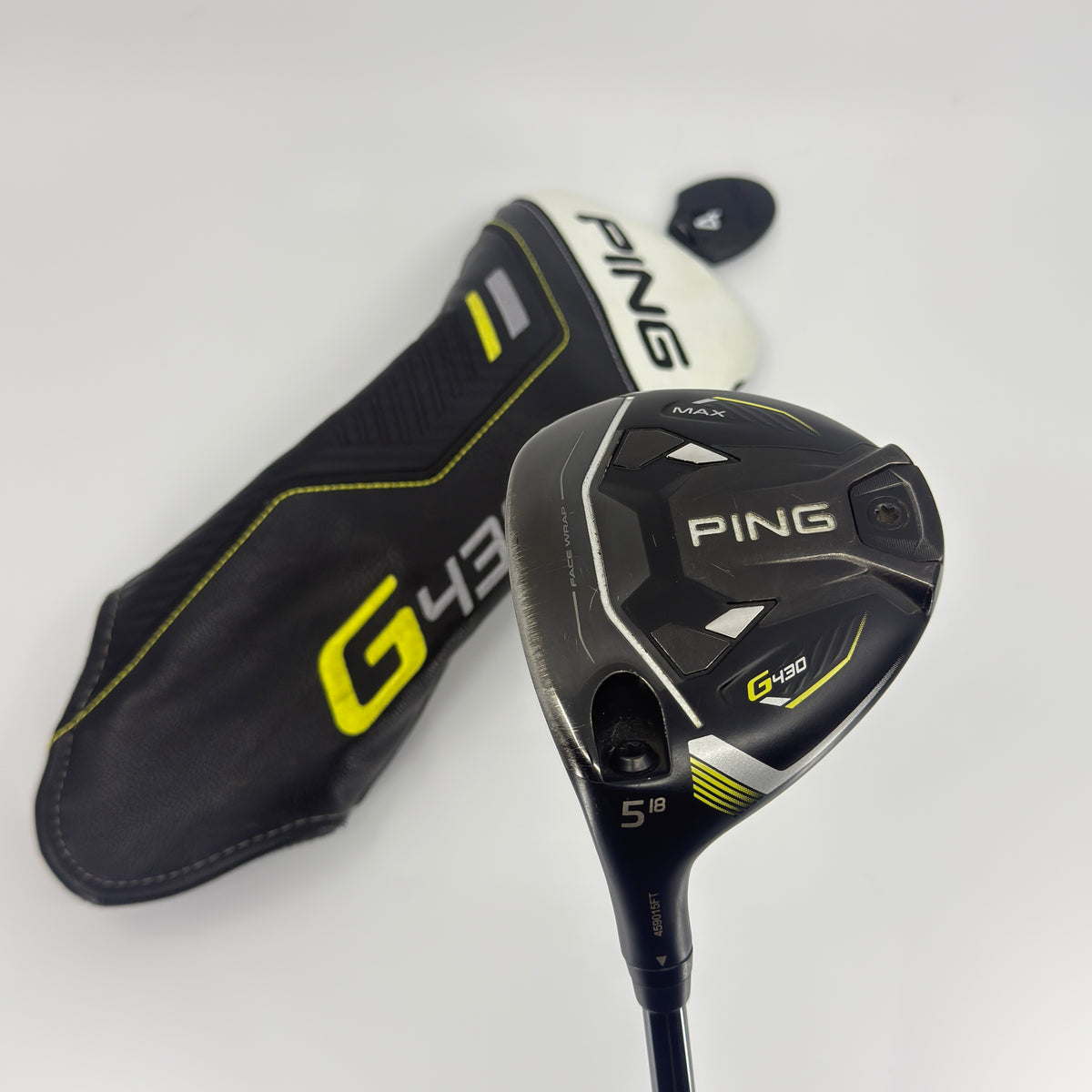 Ping G430 MAX 5 Wood 18* LH Ping Tour Black 2.0 Extra Stiff 75-X Shaft - C-843 image 1