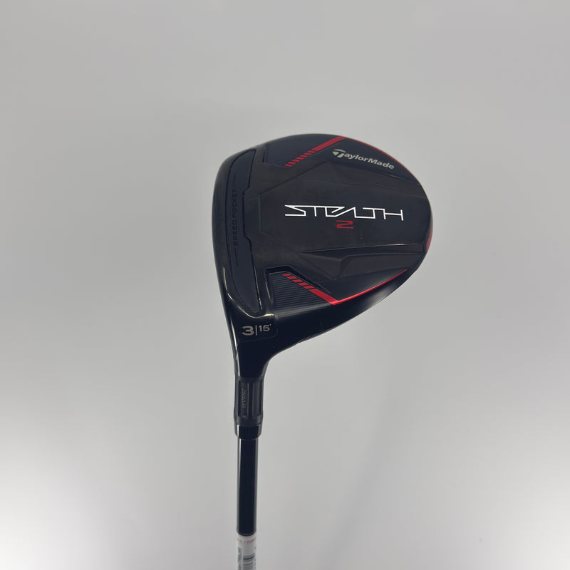 Taylormade Stealth 2 3 Wood 15* LH Ventus TR Red Regular - F-844 image 1