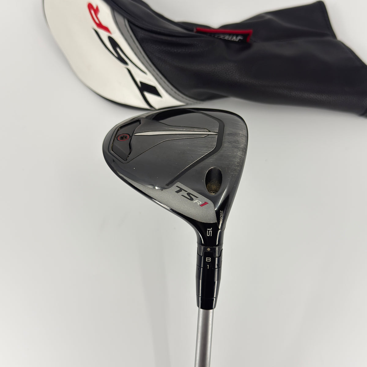Titleist TSR1 3 Wood 15* RH Mitsubishi MMT Speedmesh Regular 40-R Shaft - C-810 image 1