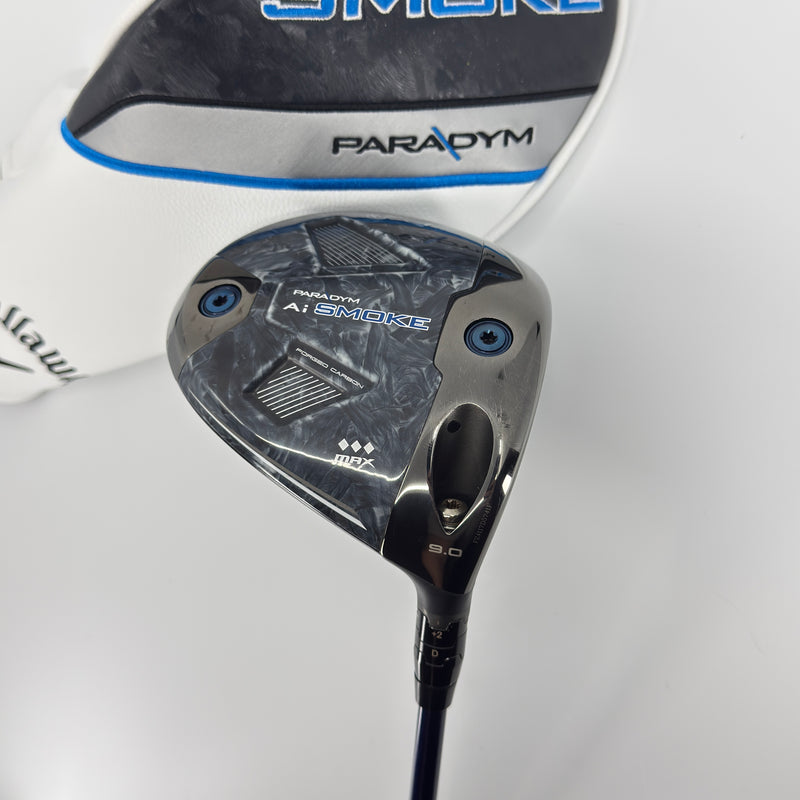 Callaway Paradym Ai Smoke TD Max Driver RH Fujikura Ventus TR Blue Velocore - C-702 image 1