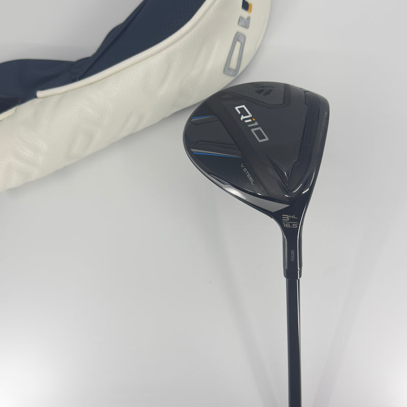 Taylormade Qi10 3 Wood HL 16.5* RH Ventus TR Blue FW Stiff - F-788 image 1