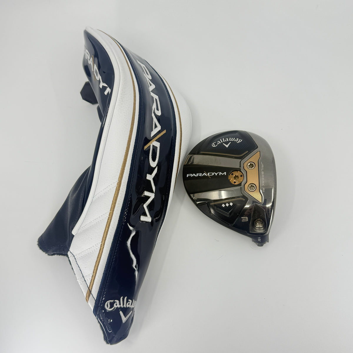 Callaway Paradym Triple Diamond 3 Wood 15* Head - H-875 image 1