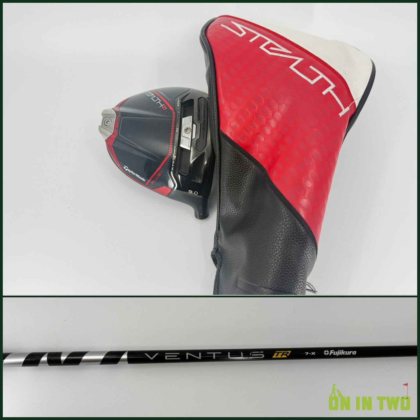 Taylormade Stealth 2 Plus Driver 9* RH Fujikura Ventus TR Black Velocore 70X X Stiff