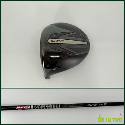 Titleist GT2 Driver 9* LH Graphite Design Tour AD XC 60S Stiff