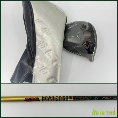 Taylormade Qi35 LS Driver 9* RH Graphite Design Tour AD CQ 50S Stiff