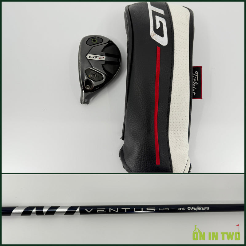 Titleist GT2 Hybrid 24* LH Fujikura Ventus Blue Velocore 80S Stiff