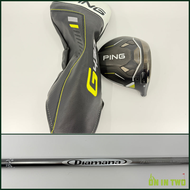 Ping G430 Max 10K Driver 9* RH Mitsubishi Diamana WB 73S Stiff