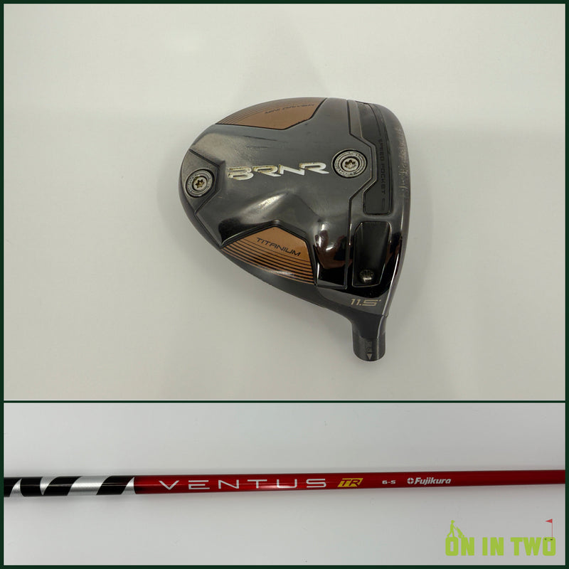 Taylormade Brnr Mini Driver 11.5* RH Fujikura Ventus TR Red Velocore 60S Stiff